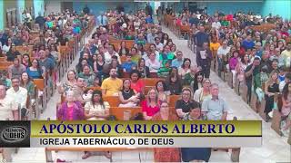 FOGO QUE SANTIFICA  APÓSTOLO CARLOS ALBERTO  TABERNÁCULO DE DEUS [upl. by Eugenia478]