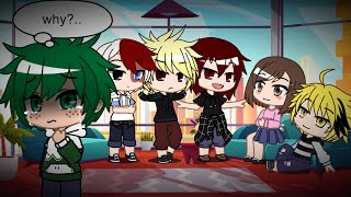 Ignoring Deku for 24 Hours BakuDeku  BkDk  MHA  BNHA  Gacha Club Skit [upl. by Maidie]