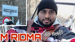 හිමේ යනවා නම් මේක අනිවාර්යයෙන් බලන්නම ඕනේ 🇮🇹❄️  VLOG 5  ITALY  ROCCARASO  with දිනුක චාරිකා [upl. by Itsym]