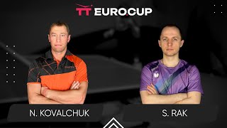 1530 Nazarii Kovalchuk  Serhii Rak 21102024 TT EuroCup Ukraine Star TABLE 3 [upl. by Nwahsyar737]