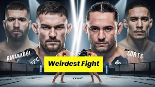 Kavanaugh vs Curtis The Weirdest Fight in UFC History [upl. by Fem669]