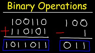 How To Add and Subtract Binary Numbers  Computer Science [upl. by Melar]