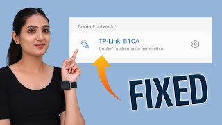 How to Fix Couldnt Authenticate Connection WiFi problem on Android [upl. by Ahen]