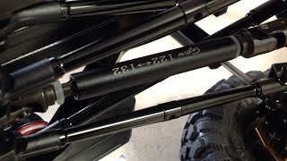 TRX4 CVD Driveshafts Upgrade GPM RacingSteel Adjustable Main Shafts with Alloy BodyRC OVERDOSE [upl. by Ruscio]