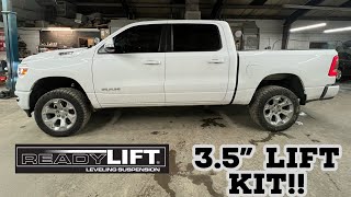 1922 RAM 1500 ReadyLIFT 35” Lift kit FULL INSTALL liftedtrucks [upl. by Haron729]