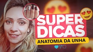 Live sobre Anatomia da Unha  Lâmina Ungueal  Lúnula Eponíquio anatomia e fisiologia das unhas [upl. by Rockwood]