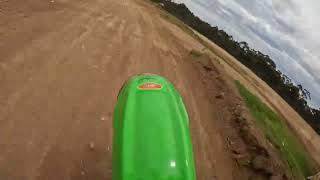 GoPro Mini Master race at Macarthur motorcycle club Race 2 110 Mod class [upl. by Andeee]