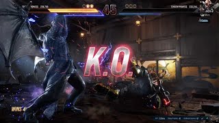 Tekken 8 Kazuya vs Jack7 Ranked Match [upl. by Eirhtug]