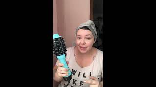 NEW Wash Day Routine amp Products  Revlon What Is This IKYFL  Trying The Viral Hairdryer Brush [upl. by Yehs]