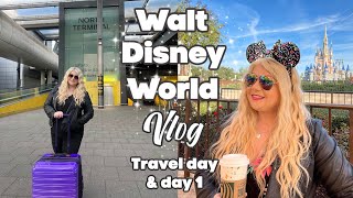 Walt Disney World Vlog  Travel day amp day 1 Travel to Florida Magic Kingdom amp Wilderness Lodge 2023 [upl. by Ymmik]