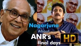 Nagarjuna gets emotional speaking about ANRs final days [upl. by Maltz]