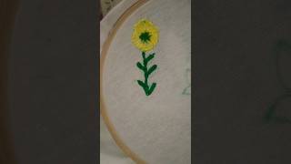 Embroidery flowers beautifulhandembroideryflowerdesign [upl. by Hyps]