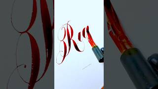 Modern calligraphy writing ✍️ calligraphy tutorial ✒️shorts creative lettering art [upl. by Boccaj]