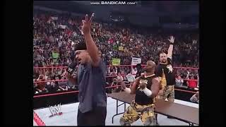 Dudley Boyz 3D Jonathon Coachman through table [upl. by Yednarb]