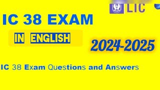 IC 38 New Syllabus 2024  25 Questions Series Part  1  IC 38 Questions Answers [upl. by Maia]