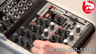 Микшерный пульт BEHRINGER XENYX QX1002USB [upl. by Thaxter]