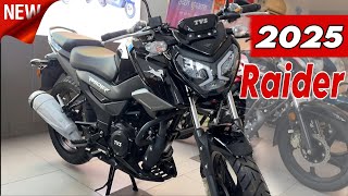 NEW 2025 TVS RAIDER  Review features amp Price🔥  Unbelievable Performance 😱  TVS RAIDER [upl. by Henebry]