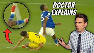 Doctor Reacts to Wesley Fofana Leg Break After HORRIFIC Tackle  More Than a Break [upl. by Analahs]