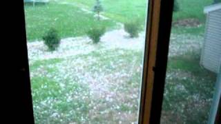 Northfield Minnesota Aug 24th 2006 Hail Storm Disaster [upl. by Iliram]