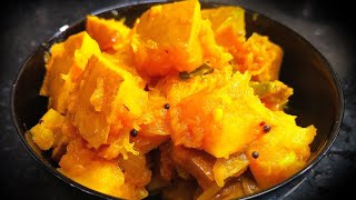 Yellow Pumkin Poriyal in tamil  How to make poosanikai poriyal  Healthy Cooking Channel [upl. by Reedy]