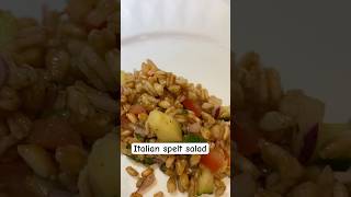 Simple healthy salad spelt shorts youtubeshorts [upl. by Hermon]