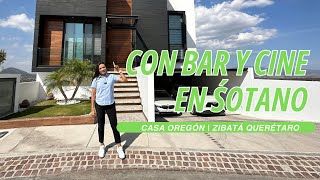 ¡Con CINE y BAR en SÓTANO  10600000  Zibatá Querétaro [upl. by Ardnama]