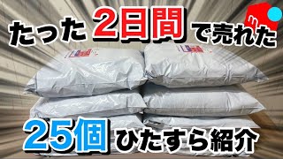 【爆売れ】メルカリ2日間で売れた25個を実売データ付きで紹介します！ せどり初心者l利益商品 [upl. by Lounge]