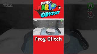 Frog Glitch in Super Mario Odyssey shorts mario supermario marioodyssey glitch nintendo [upl. by Langille]