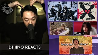 DJ REACTION to KPOP  TXT THURSDAYS CHILD ALBUM [upl. by Danieu]