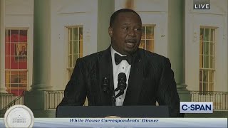 Roy Wood Jr COMPLETE REMARKS at 2023 White House Correspondents Dinner CSPAN [upl. by Chui131]