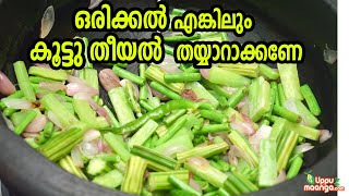 കൂട്ടു തീയൽ  TheeyalHow to make TheeyalOnam Sadya RecipesKerala Style TheeyalTheeyal Recipe [upl. by Georas713]