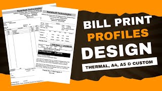 How to design print profiles and map print profiles in Retailsoft [upl. by Yras]