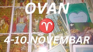 OVAN ♈ Nedelja izuzetnog uspeha 🌟❤️✨ 410NOVEMBAR TAROT [upl. by Namra]