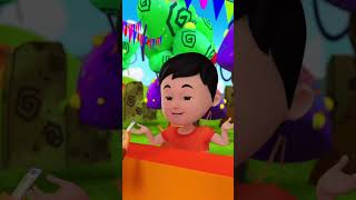 Ek Bandar Ne Kholi Dukaan in Bengali বাংলা ছড়া shorts banglacartoon kidsfun shortsforkids [upl. by Einafats]