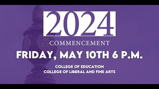 Tarleton Commencement May 10 2024  6 PM [upl. by Eseer]