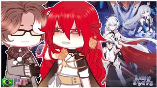 ☁️ Honkai Star Rail Characters react to HI3 Welt Yang Himeko and lore  SPOILERS [upl. by Haliled]