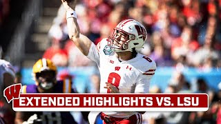 ReliaQuest Bowl Wisconsin vs LSU  Extended Highlights  Big Ten Football  Jan 1 2024 [upl. by Attemaj]