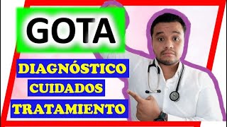 ⚠️¿QUE ES LA GOTA ⛔ Síntomas causas y tratamiento podagra ataque agudo de gota HIPERURICEMIA [upl. by Aioj]