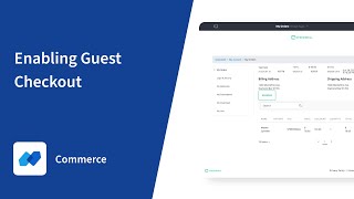 Liferay Commerce Enabling Guest Checkout [upl. by Yleme]