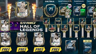 JANGAN SALAH LANGKAH DI EVENT HALL OF LEGENDS BANYAK PEMAIN GRATIS OVR TINGGI EA SPORTS FC MOBILE [upl. by Ddene903]