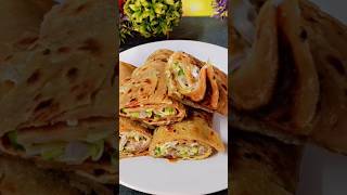 Wrap amp Go  Quick Egg Paratha Roll Recipe shorts short eggparatha recipe [upl. by Eberly]