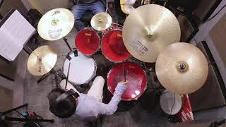 Rockschool Drum Grade 2  Relegation Riddim Performance by Student Gabriel [upl. by Marlen]