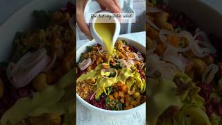 ANTI INFLAMMATORY GLOW SALAD Meal prep roasted vegetable salad for the week Or vegan Thanksgiving [upl. by Danielson484]