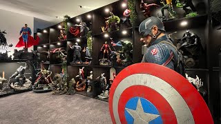 2022 statue collection room tour Over 100  statues  busts  props and more [upl. by Haggai]