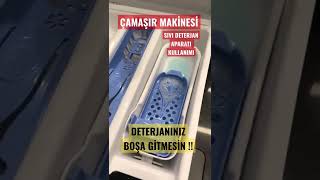 ÇAMAŞIR MAKİNESİ SIVI DETERJAN APARATI [upl. by Aokek]