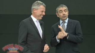 RollsRoyce with Rowan Atkinson at Frankfurt Motor Show [upl. by Fredel]