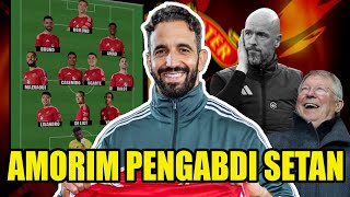 RUBEN AMORIM PELATIH BARU MANCHESTER UNITED BAKAL BISA BAWA KE PUNCAK ATAU MALAH JADI KOCAK WKWK [upl. by Rahal169]