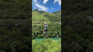 SkyBike lo puedes practicar en el parque Adventureland en la Huasteca Potosina México [upl. by Zil]