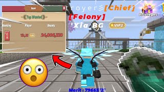 Killing The HIGHEST RANKING PLAYERS in Rank part 2  Jailbreak Blockmango [upl. by Nasah]