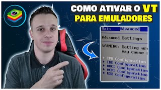 COMO ATIVAR A VIRTUALIZAÇÃO DO PC PARA USAR EMULADOR [upl. by Shannon33]